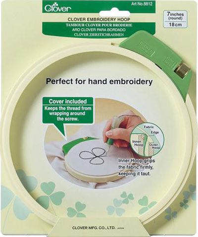 Clover Embroidery Hoop 18cm