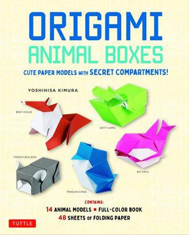 Origami Animal Boxes