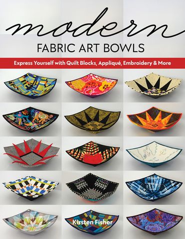 Modern Fabric Art Bowls