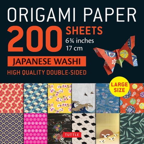 Origami Paper 200 Sheets Japanese Washi Patterns