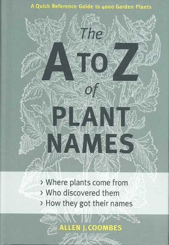 A to Z of Plant Names