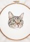 Pet Portrait Embroidery