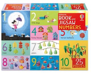 Usborne Book and Jigsaw: Numbers