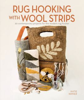 Rug Hooking with Wool Strips