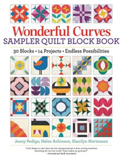 Wonderful Curves Sampler Quilt Block Book