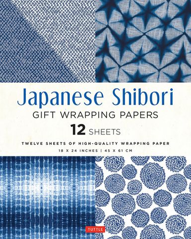 Japanese Shibori Gift Wrapping Papers