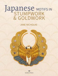 Japanese Motifs in Stumpwork & Goldwork