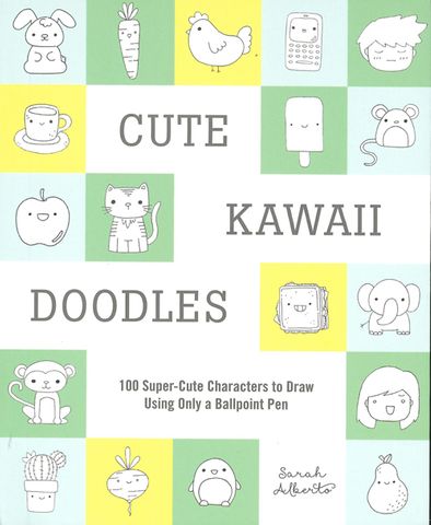 Cute Kawaii Doodles Guided Sketchbook