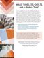 Color Block Quilt Making