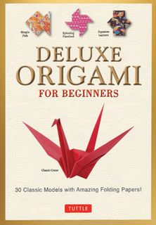 Deluxe Origami for Beginners Kit