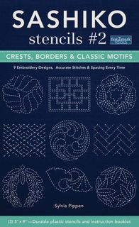 Sashiko Stencils #2: Crests, Borders & Classic Motifs