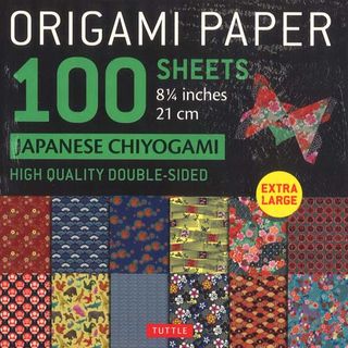 Origami Paper 100 Sheets Japanese Chiyogami