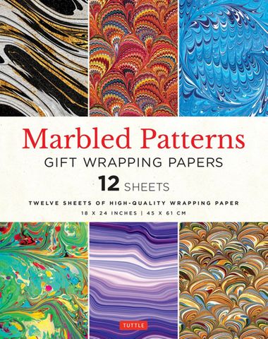 Marbled Patterns Gift Wrapping Papers