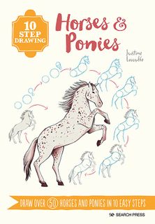 10 Step Drawing: Horses & Ponies