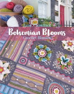 Bohemian Blooms Crochet Blanket