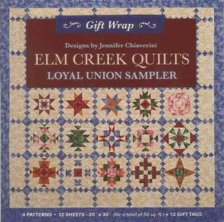 Elm Creek Quilts Loyal Union Sampler Gift Wrap