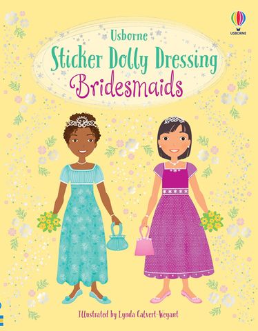 Sticker Dolly Dressing: Bridesmaid