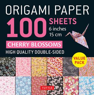 Origami Paper 100 Sheets: Cherry Blossoms