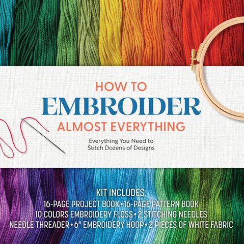 How to Embroider Almost Everything Kit