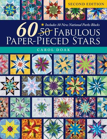 60 Fabulous Paper-Pieced Stars, Second Edition