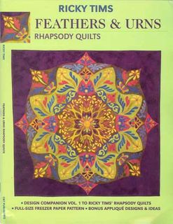 Ricky Tims' Feathers & Urns - Rhapsody Quilts