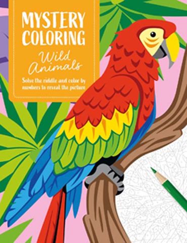 Mystery Coloring Wild Animals