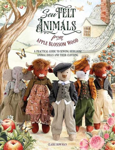 Sew Felt Animals from Apple Blossom Wood