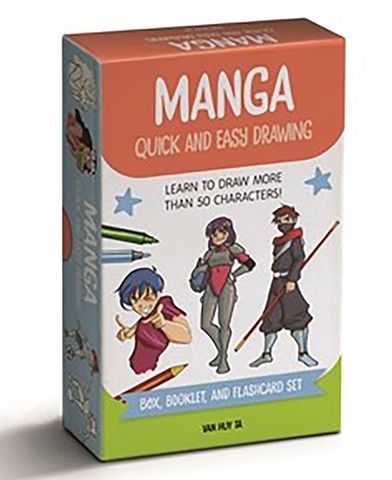 Manga Quick and Easy Drawing Deck