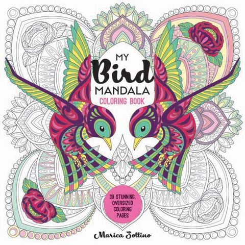 My Bird Mandala Coloring Book
