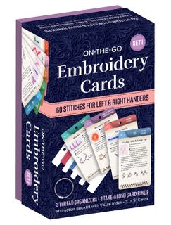 On-the-Go Embroidery Cards Set 1
