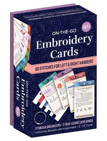 On-the-Go Embroidery Cards Set 1