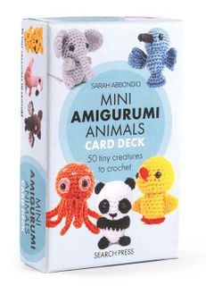 Mini Amigurumi Animals Card Deck