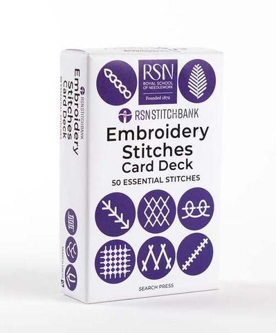 RSN Stitch Bank: The Embroidery Stitches Card Deck