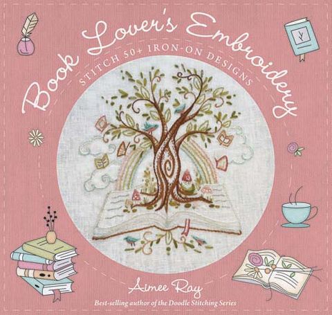 Book Lover’s Embroidery