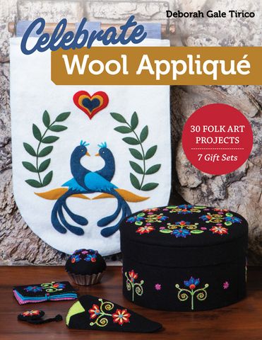 Celebrate Wool Appliqu&eacute;