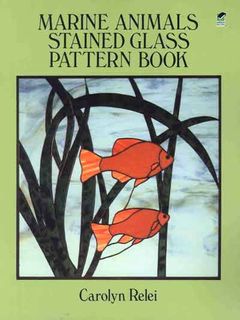 Marine Animals Stained Glass Pattern Book