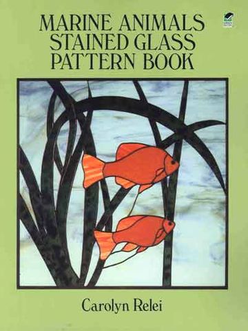 Marine Animals Stained Glass Pattern Book