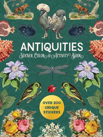 Antiquities Sticker, Color & Activity Book