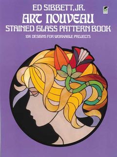 Art Nouveau Stained Glass Pattern Book