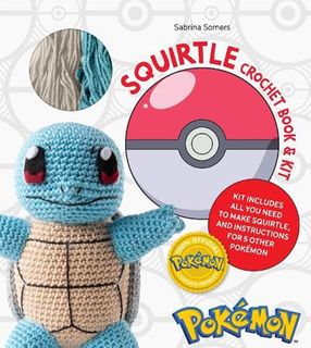 Pok&eacute;mon Crochet Squirtle Book & Kit
