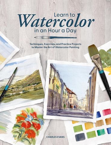Learn to Watercolor in an Hour a Day