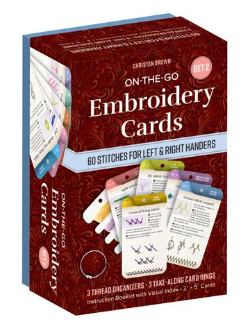 On-the-Go Embroidery Cards Set 2