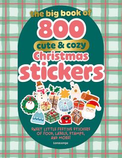 The Big Book of 800 Cute & Cozy Christmas Stickers