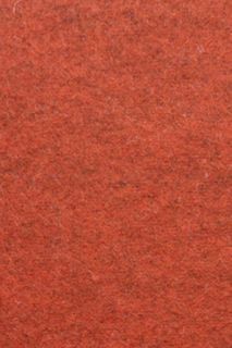 Pure Wool Felt Heather - Orient Red Mixed