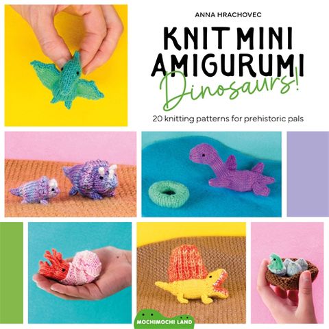 Knit Mini Amigurumi Dinosaurs!