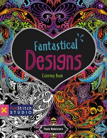 Fantastical Designs Coloring Book