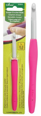 Clover Amour Crochet Hook 8.0 mm