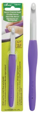 Clover Amour Crochet Hook 10.0 mm