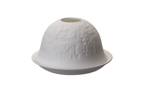 Porcelain Dome Light Deer Trail