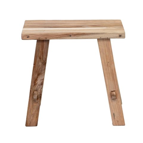 Rustico Reclaimed Teak Bench - Small, Natural